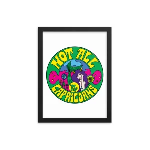 Not All Capricorns Framed Poster