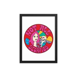 Not All Scorpios Framed Poster