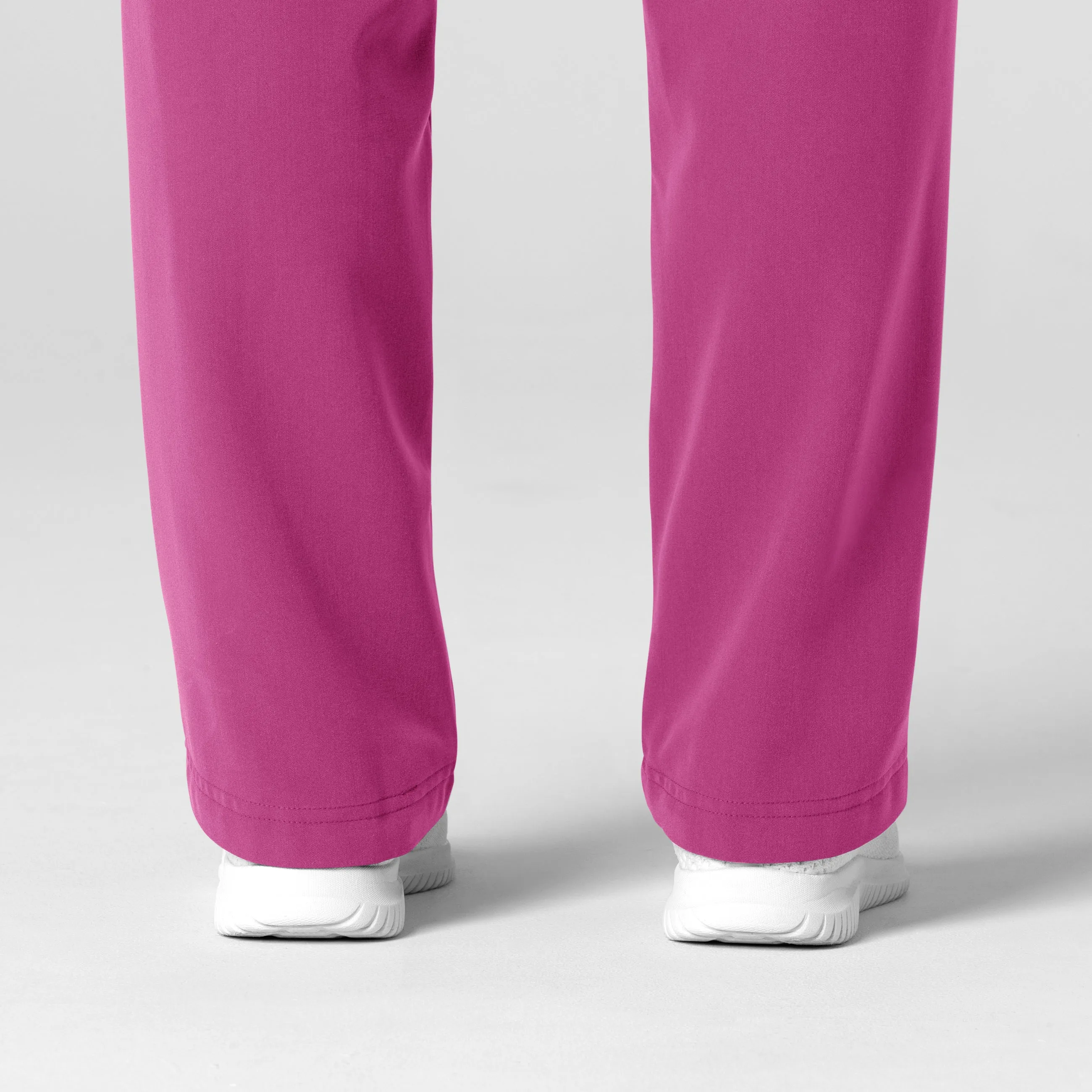 Nova 5232 Stovepipe High-Low Hem Scrub Pants Raspberry