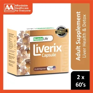 NutrinLife Liverix Vegecapsule 3x60's