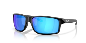 Oakley Gibston XL Sunglasses - Matte Black w/Prizm Sapphire