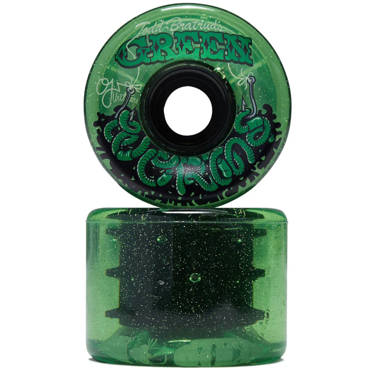 Oj Wheels - Green Worm Super Juice Wheels