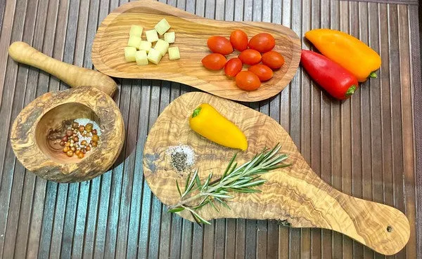 Olive Wood Kitchen Tool Collection