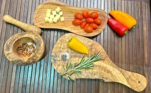 Olive Wood Kitchen Tool Collection