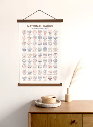 ONLY Frame for National Park Checklist