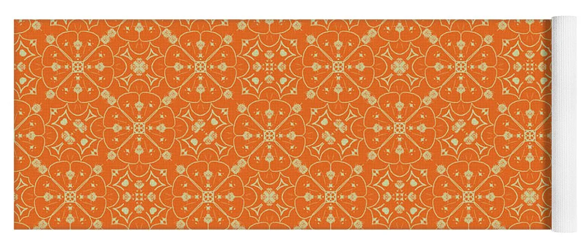 Orange World 2 - Yoga Mat