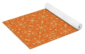 Orange World 2 - Yoga Mat