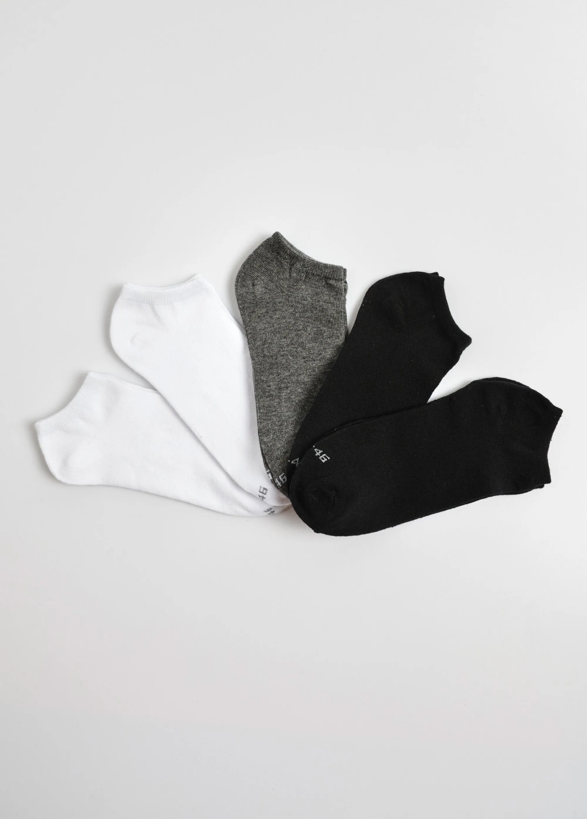 Pack of 5 socks, assorted colors
