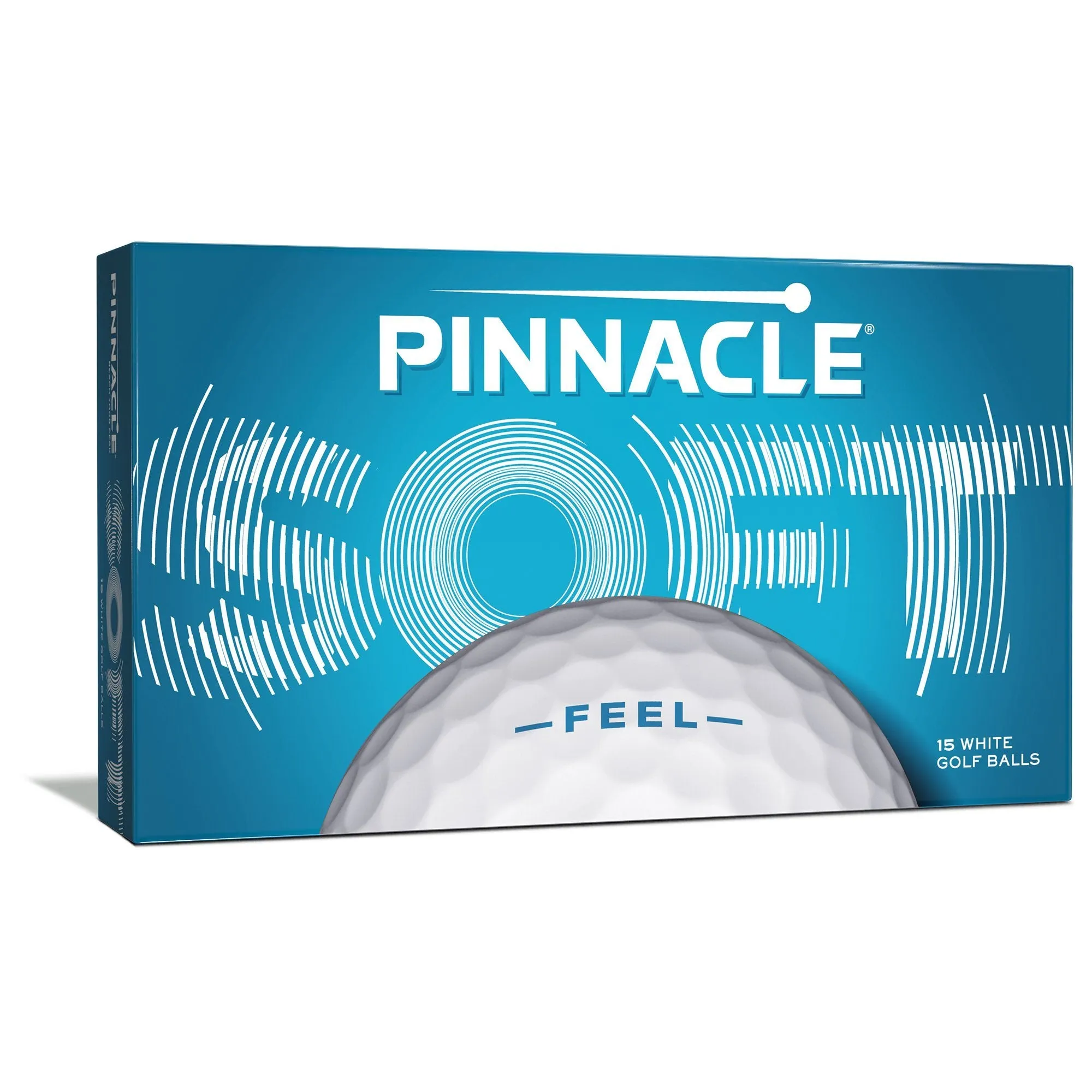 Pinnacle Soft White Golf Balls 15Pk
