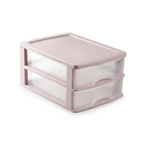 Plastic Forte Chest of 2 Drawers / Storage Unit - Available in different colors
