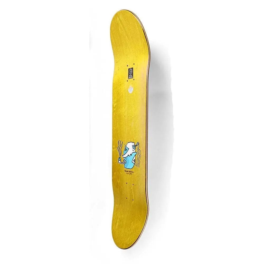 Polar Team Smoking Heads Skateboard Deck