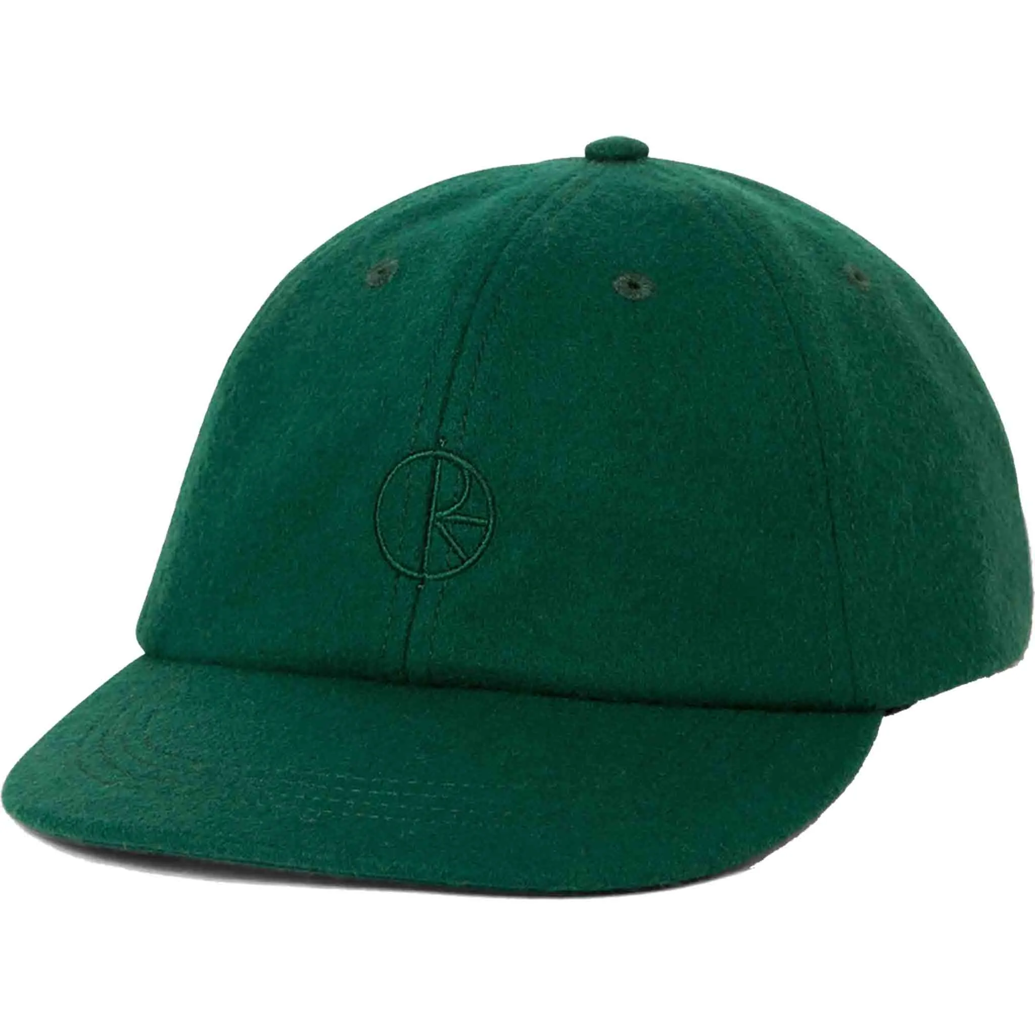Polar Tom Wool Cap Dark Green