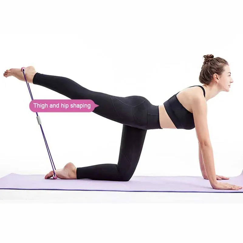 Portable Yoga Elastic Band - Home Fitness Equipment for Shoulder Opening and Back Beautification