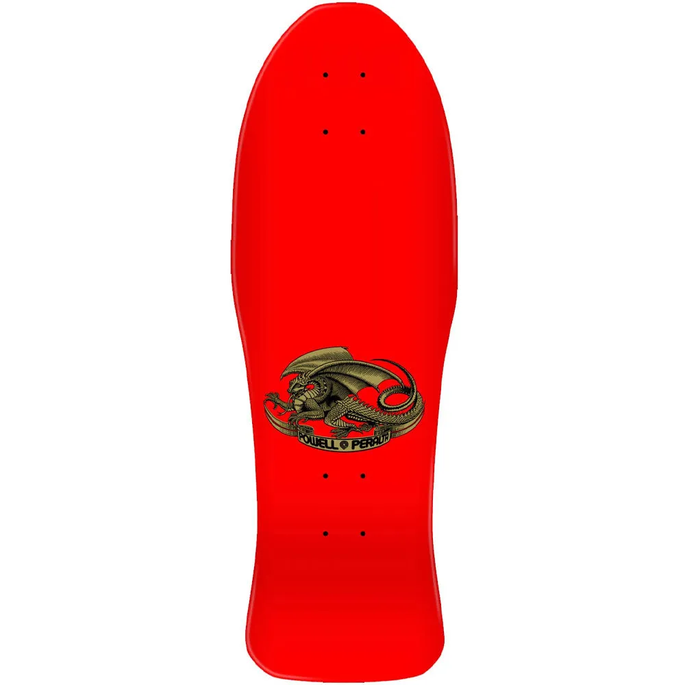 Powell Cab Chinese Dragon - Red Silver
