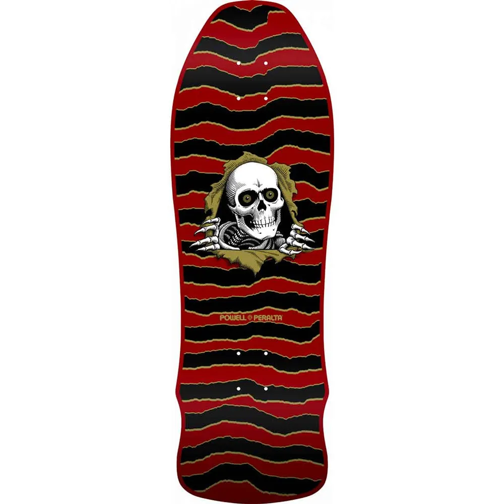 Powell Peralta Geegah Ripper Maroon Skateboard Deck