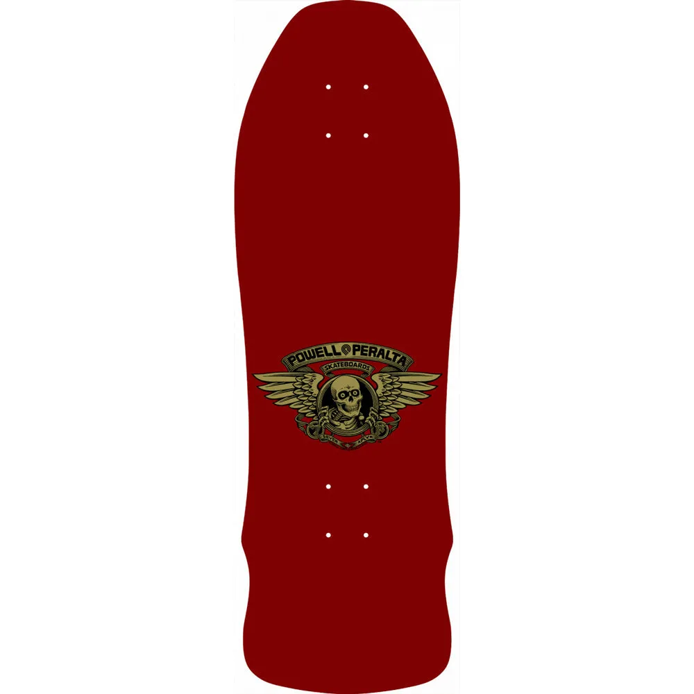 Powell Peralta Geegah Ripper Maroon Skateboard Deck
