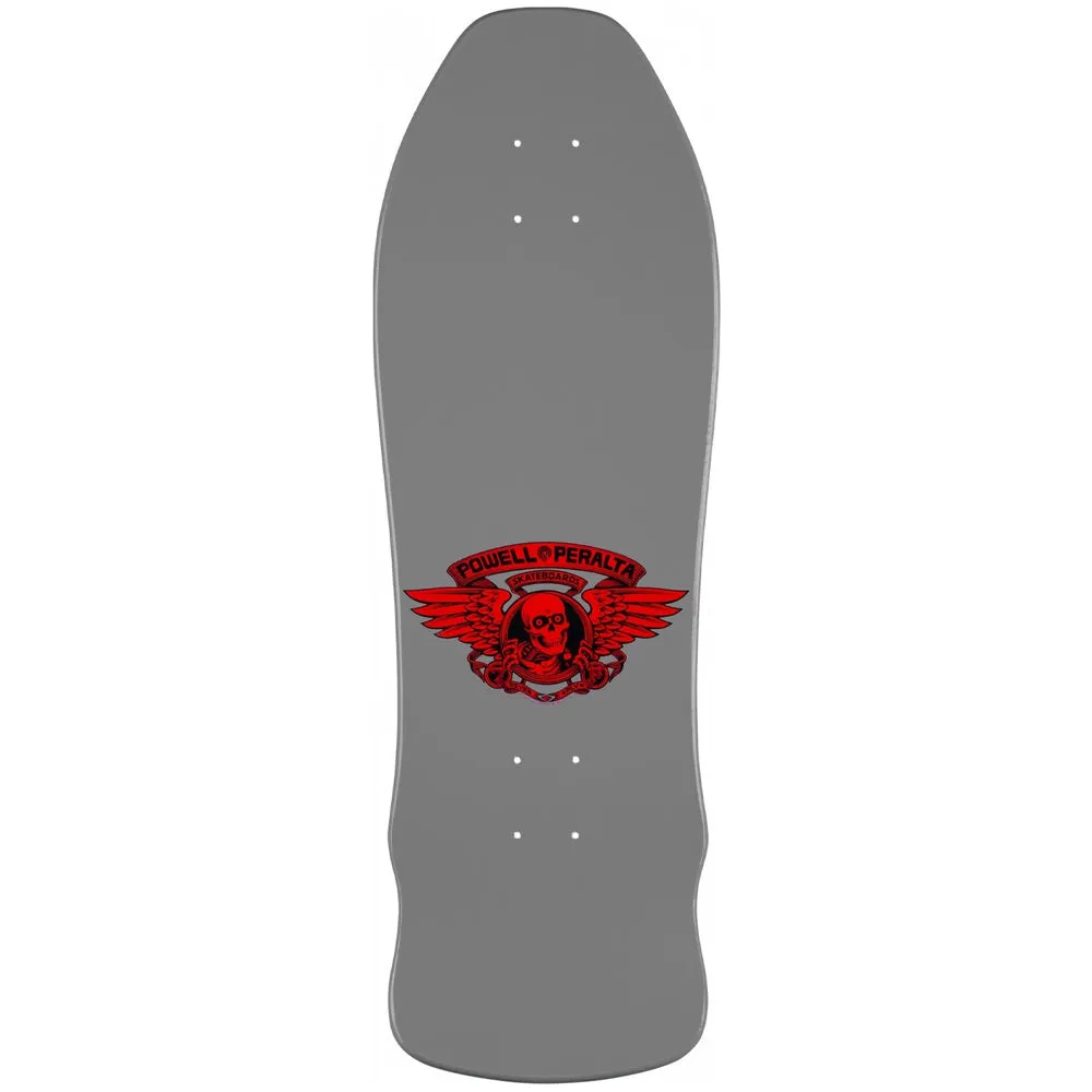 Powell Peralta Geegah Skull and Sword Deck Silver