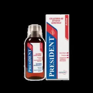 PRESIDENT ACTIVE SAFE GUMS MOUTHWASH 250ML
