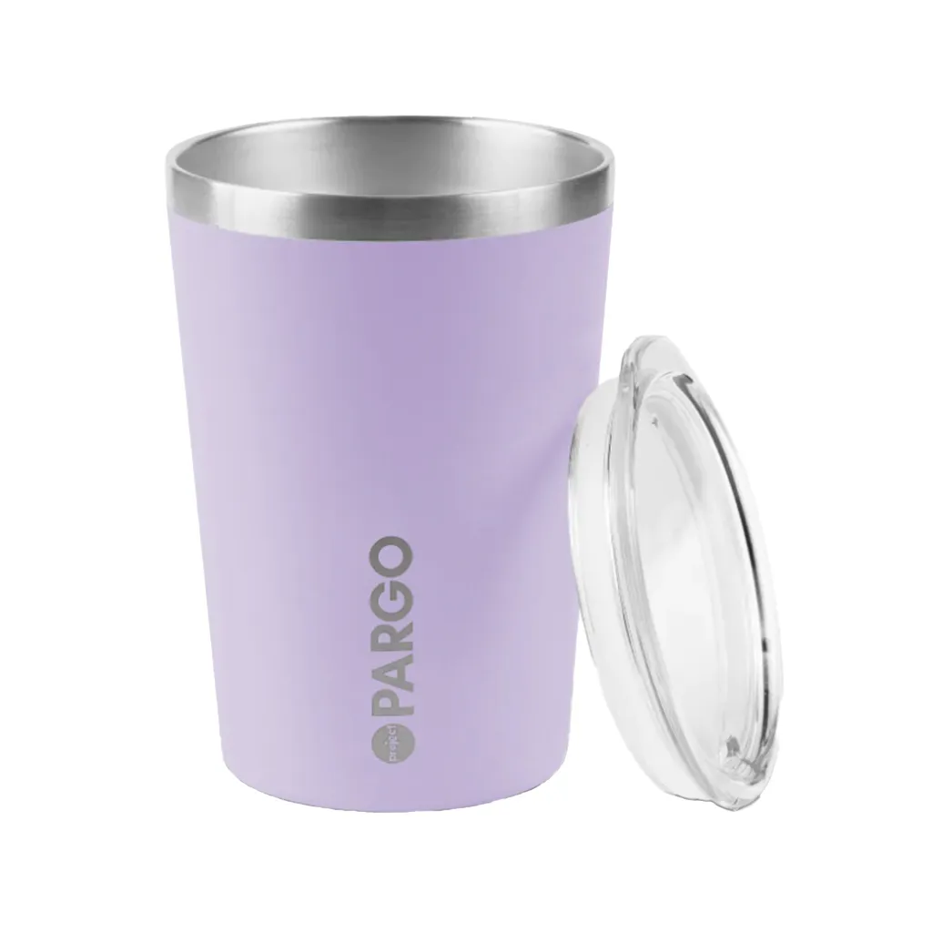 PROJECT PARGO 12oz INSULATED REUSABLE CUP - LOVE LILAC