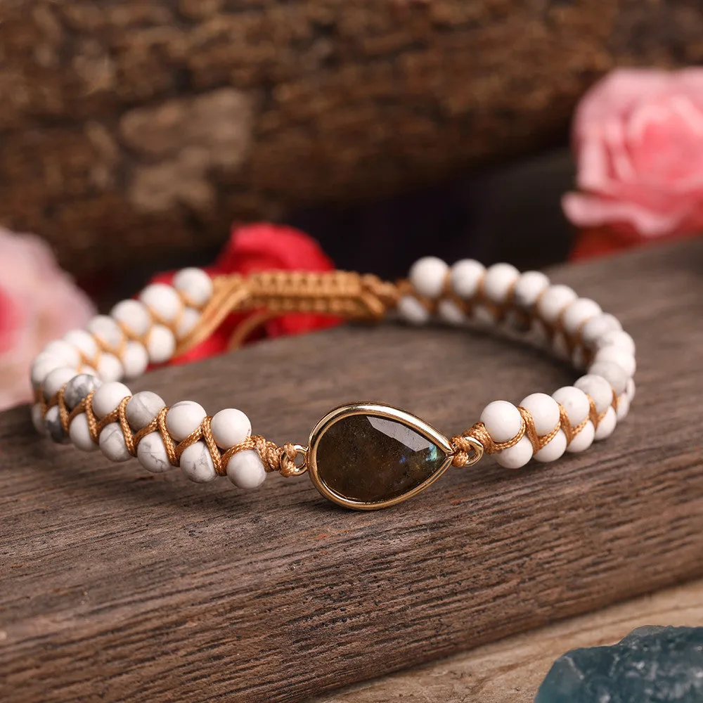 Pulseira Yoga em Pedra Natural