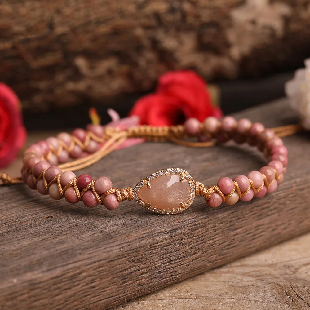 Pulseira Yoga em Pedra Natural