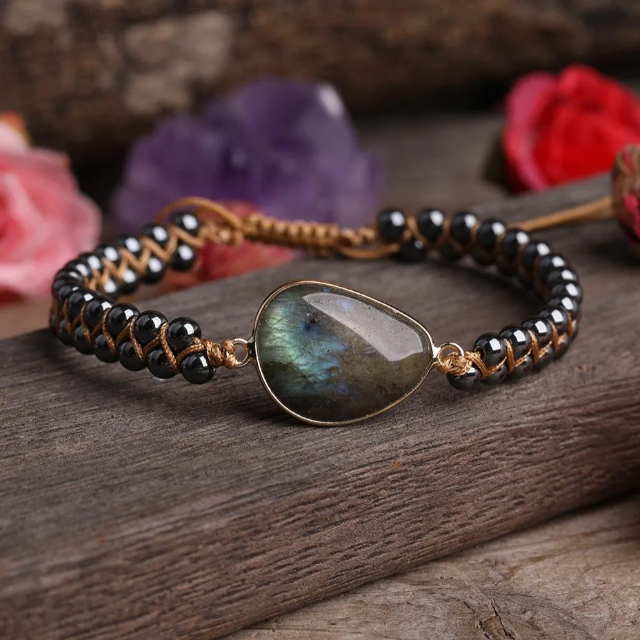 Pulseira Yoga em Pedra Natural