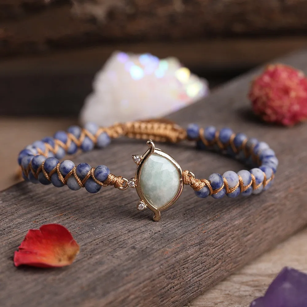 Pulseira Yoga em Pedra Natural