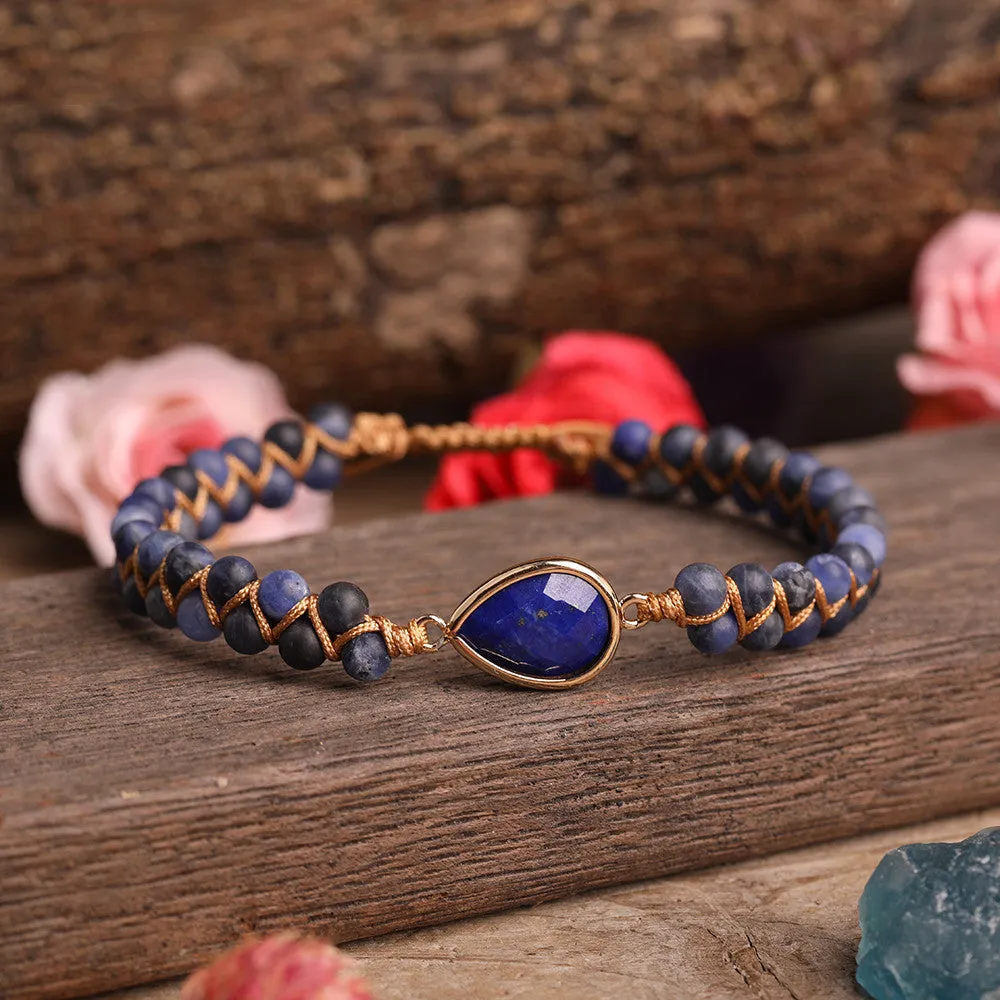 Pulseira Yoga em Pedra Natural