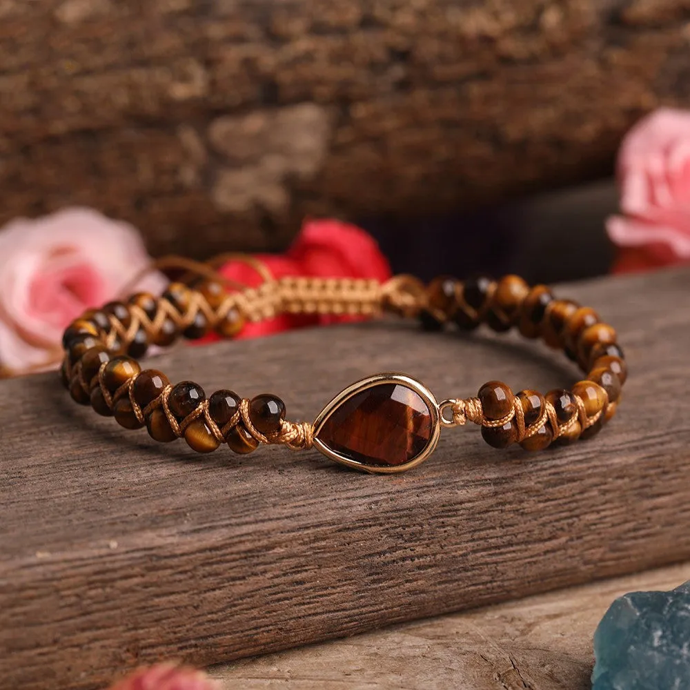 Pulseira Yoga em Pedra Natural