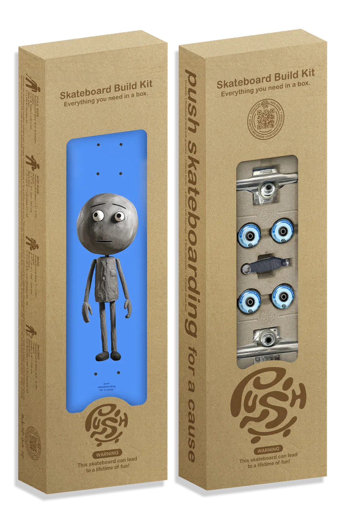 Push Skateboards Concrete Guy FP Incomplete - 7.75
