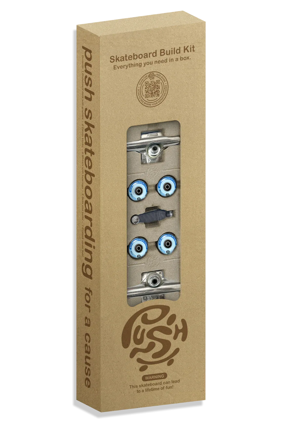 Push Skateboards Concrete Guy FP Incomplete - 7.75