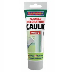RAPIDE Decorators Caulk White Filler Tube 250g