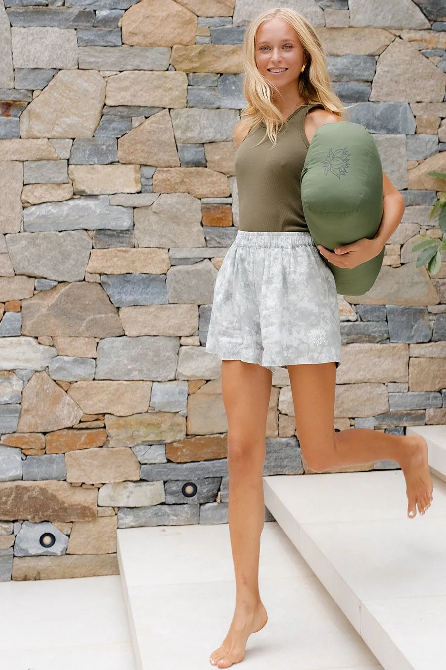 Rectangle Lotus Yoga Bolster
