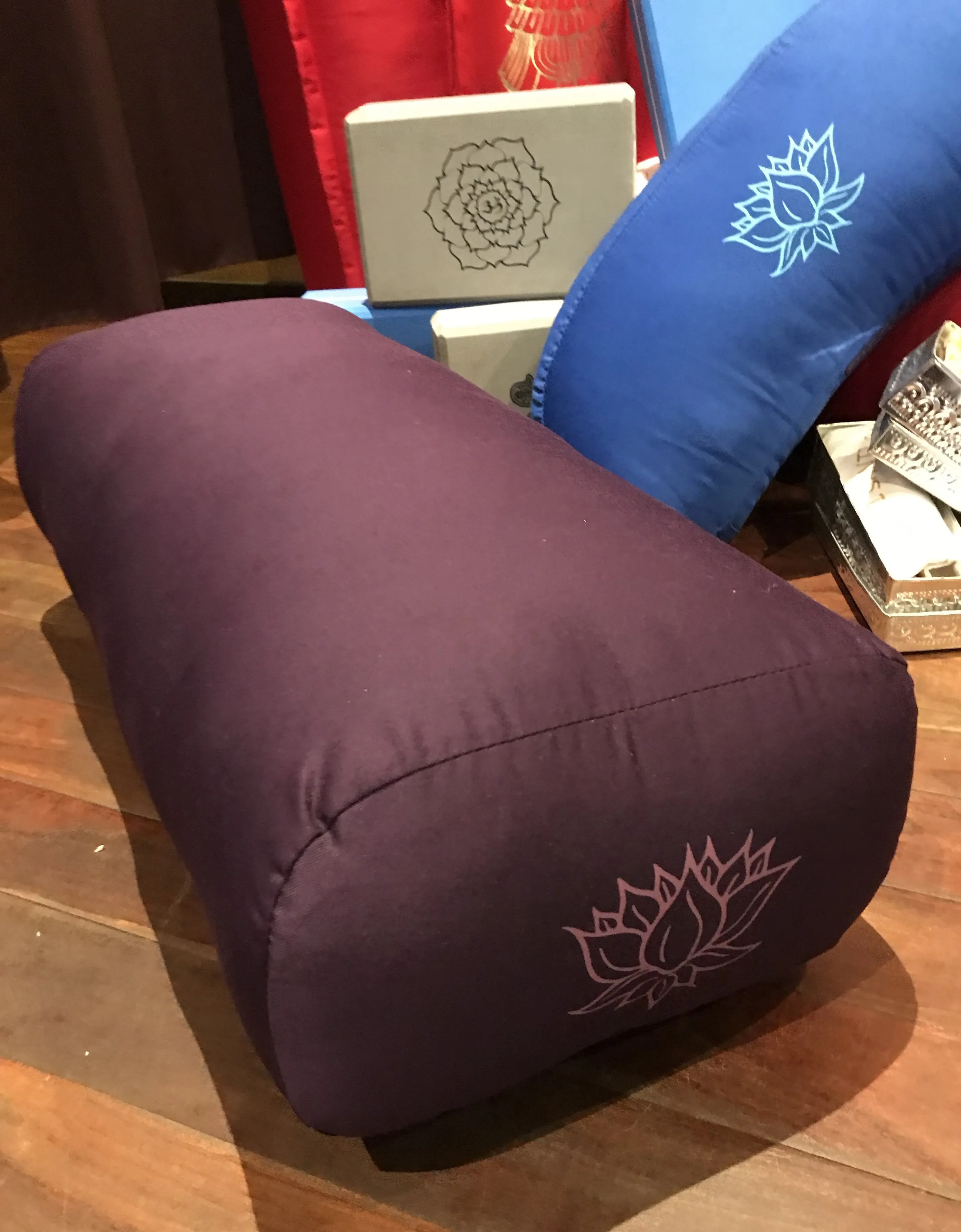 Rectangle Lotus Yoga Bolster