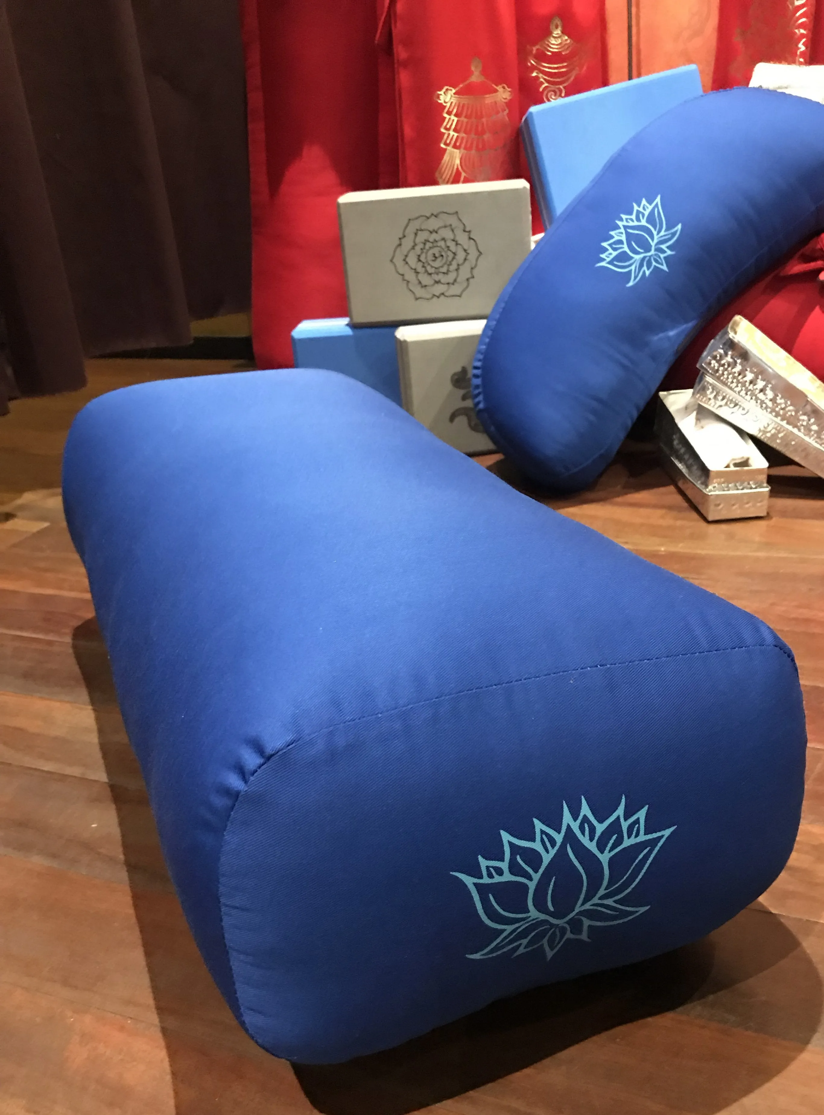 Rectangle Lotus Yoga Bolster