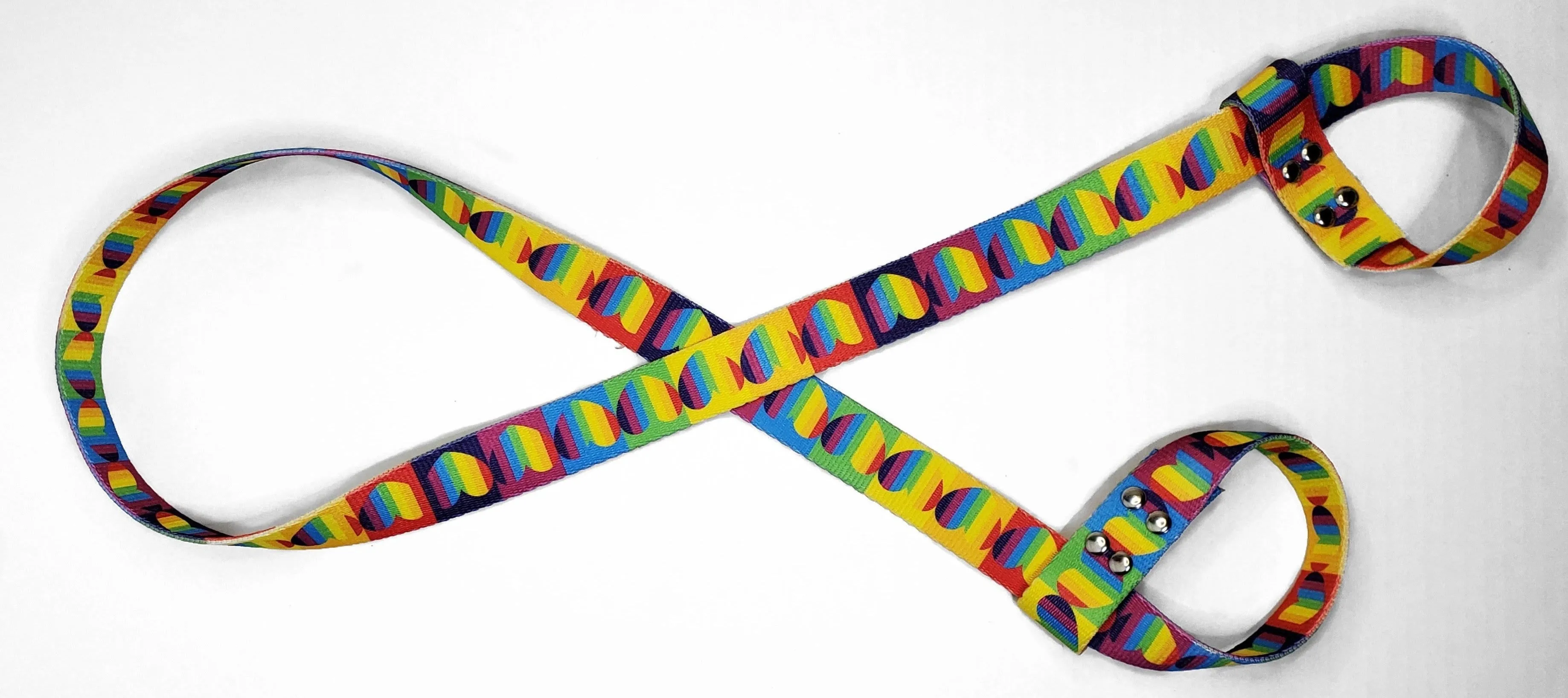 Rollerskate Together Skate Leash - Rainbow Heart -