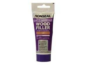 Ronseal Multi Purpose Wood Filler Tube Light 100G