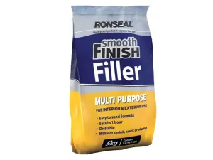 Ronseal Smooth Finish Multi Purpose Wall Powder Filler 5Kg