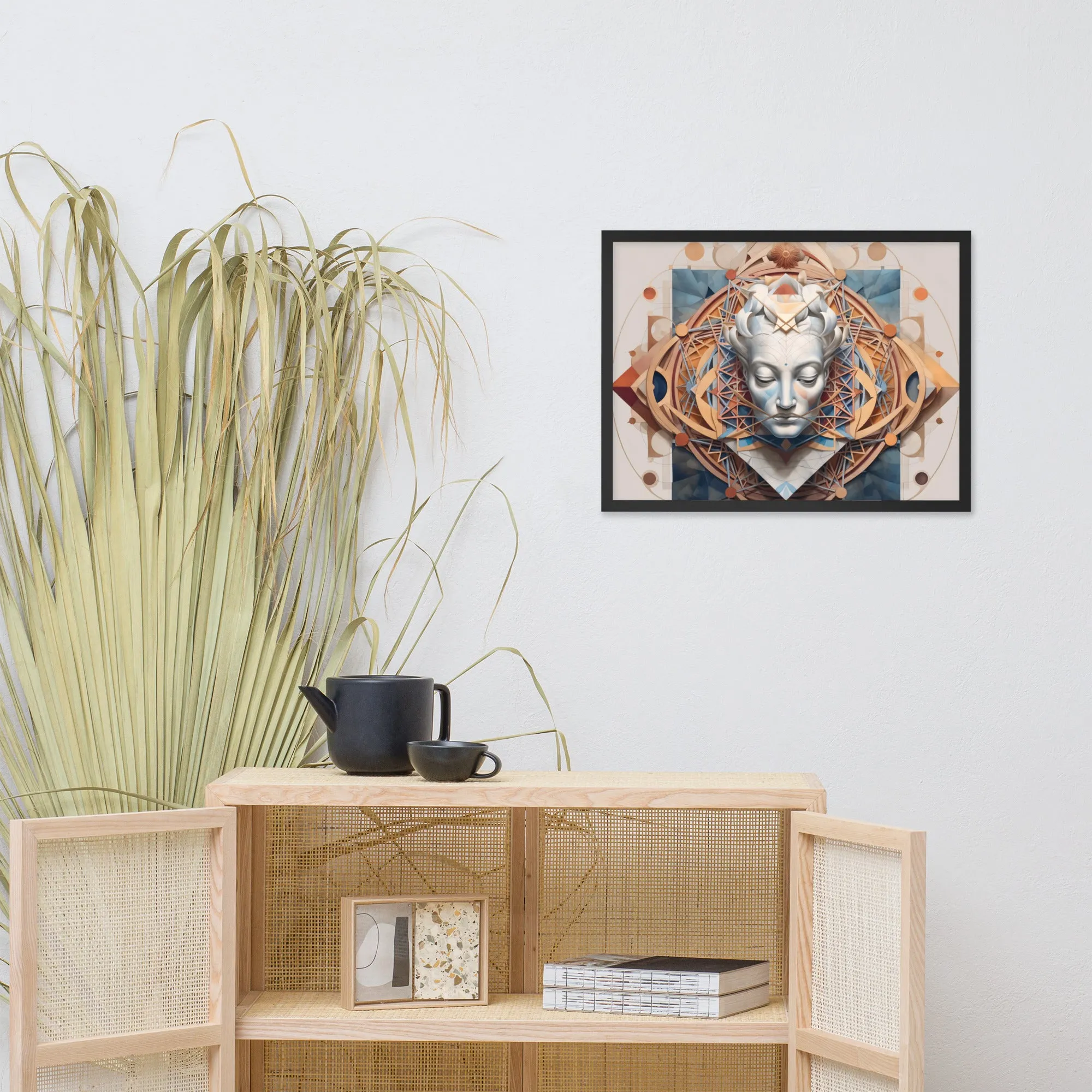 Sacred Meditation Framed poster