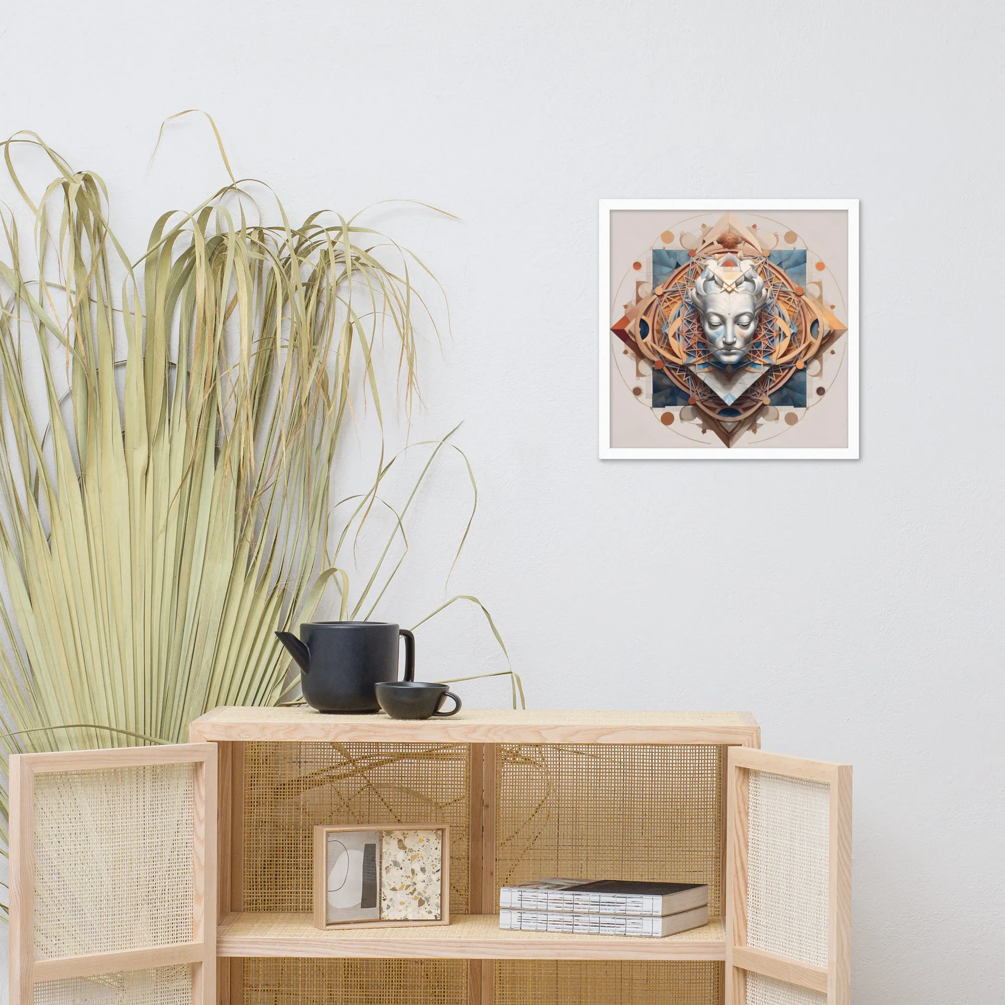 Sacred Meditation Framed poster