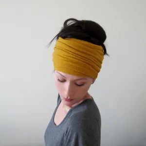 SAFFRON YELLOW Head Scarf