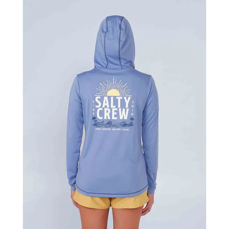 Salty Crew Womens Cruisin Hooded Sunshirt