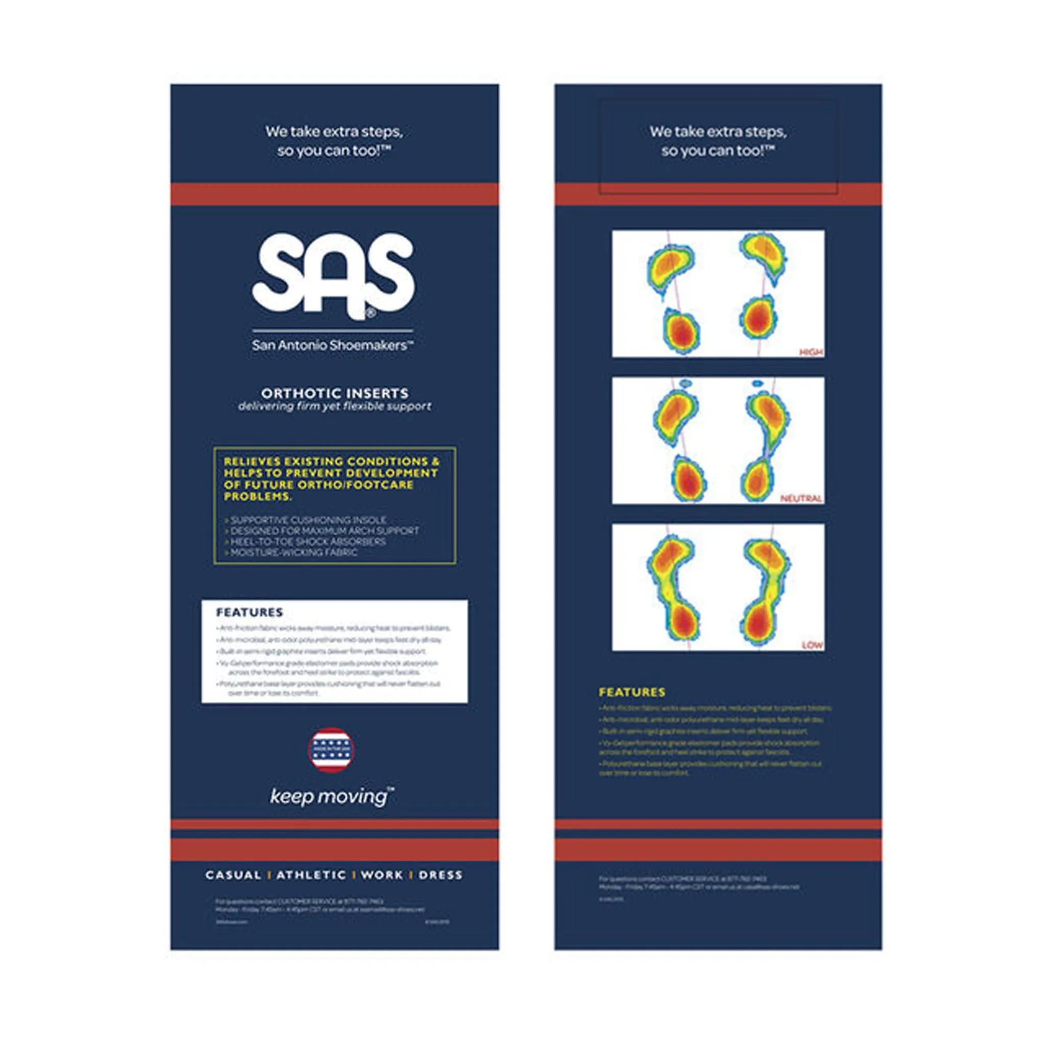 SAS | Women's Arch Plus Neutral Orthotic