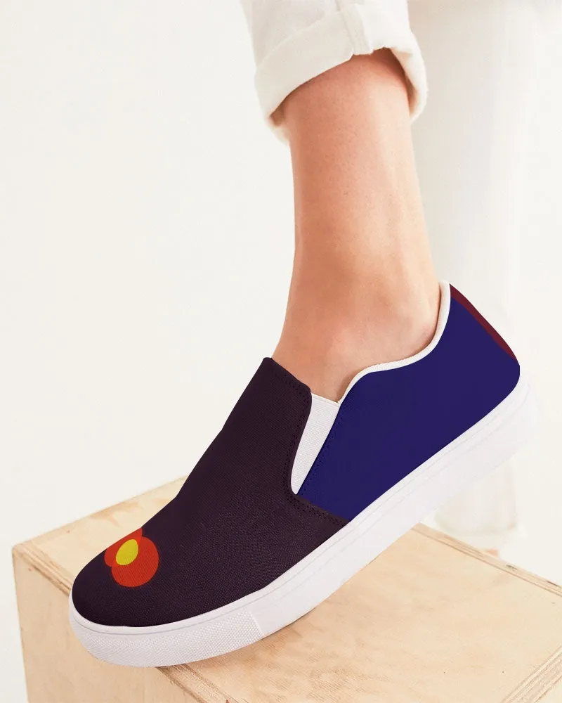 Scarlet Yellow Women's Slip-On Canvas Shoe