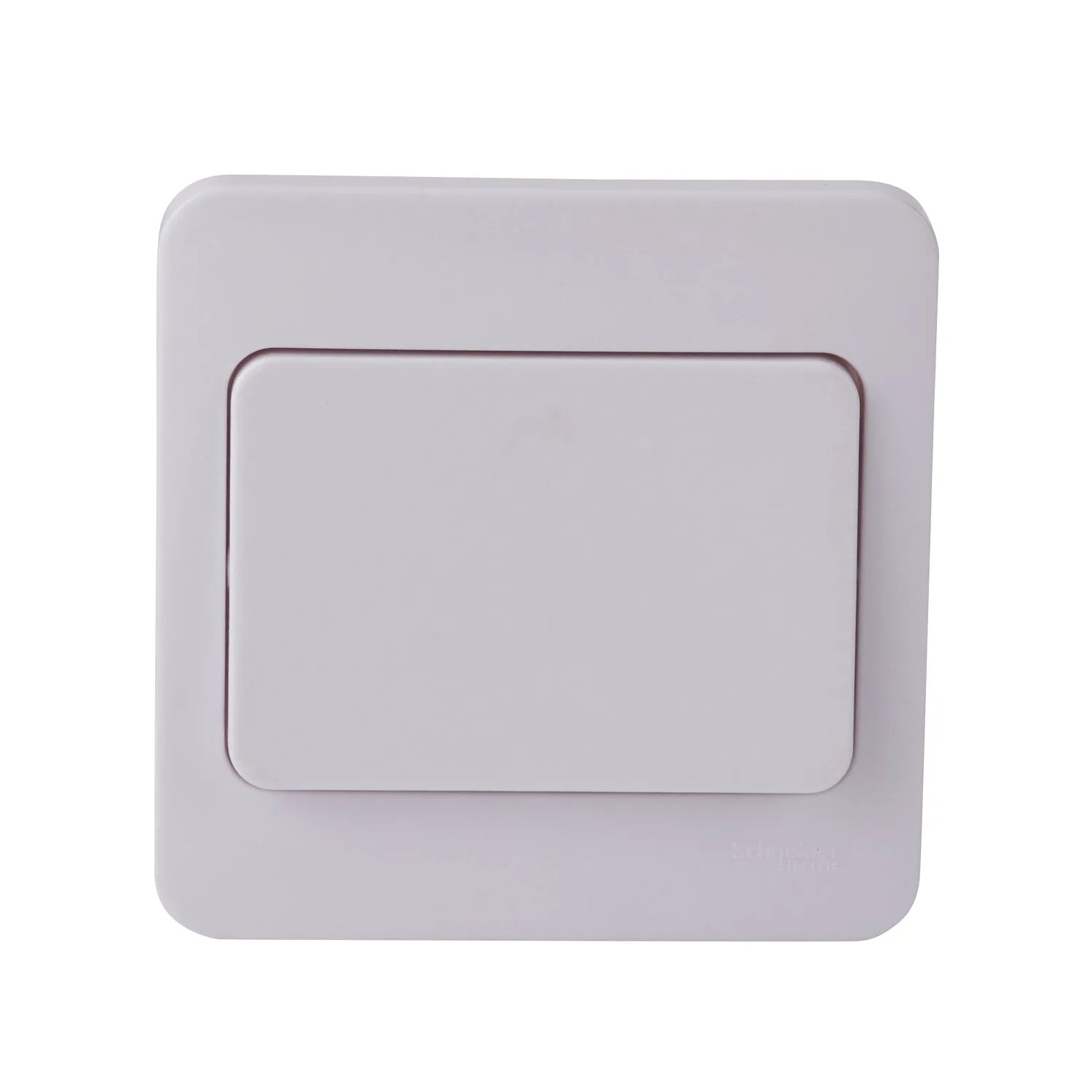 Schneider Electric GGBL1014W Lisse White Moulded 10AX 1G Intermediate Wide Rocker Switch