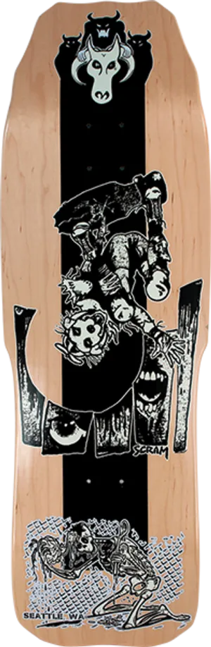 Scram Tex V. Skate Deck 10.5