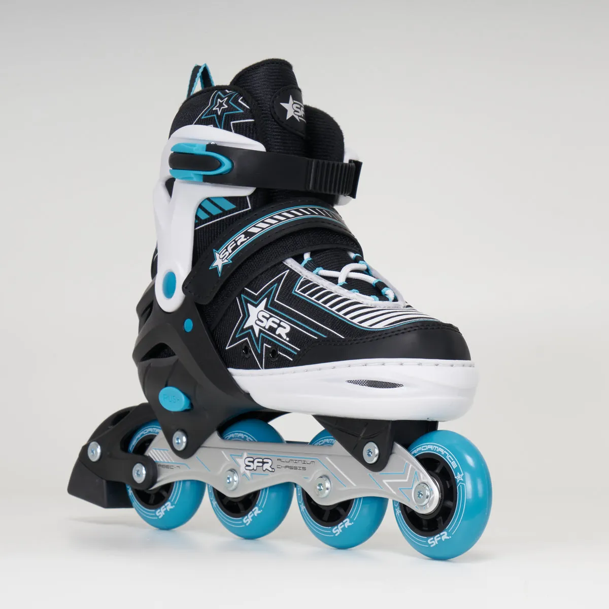 SFR Pulsar Junior Adjustable Inline Skates - Blue