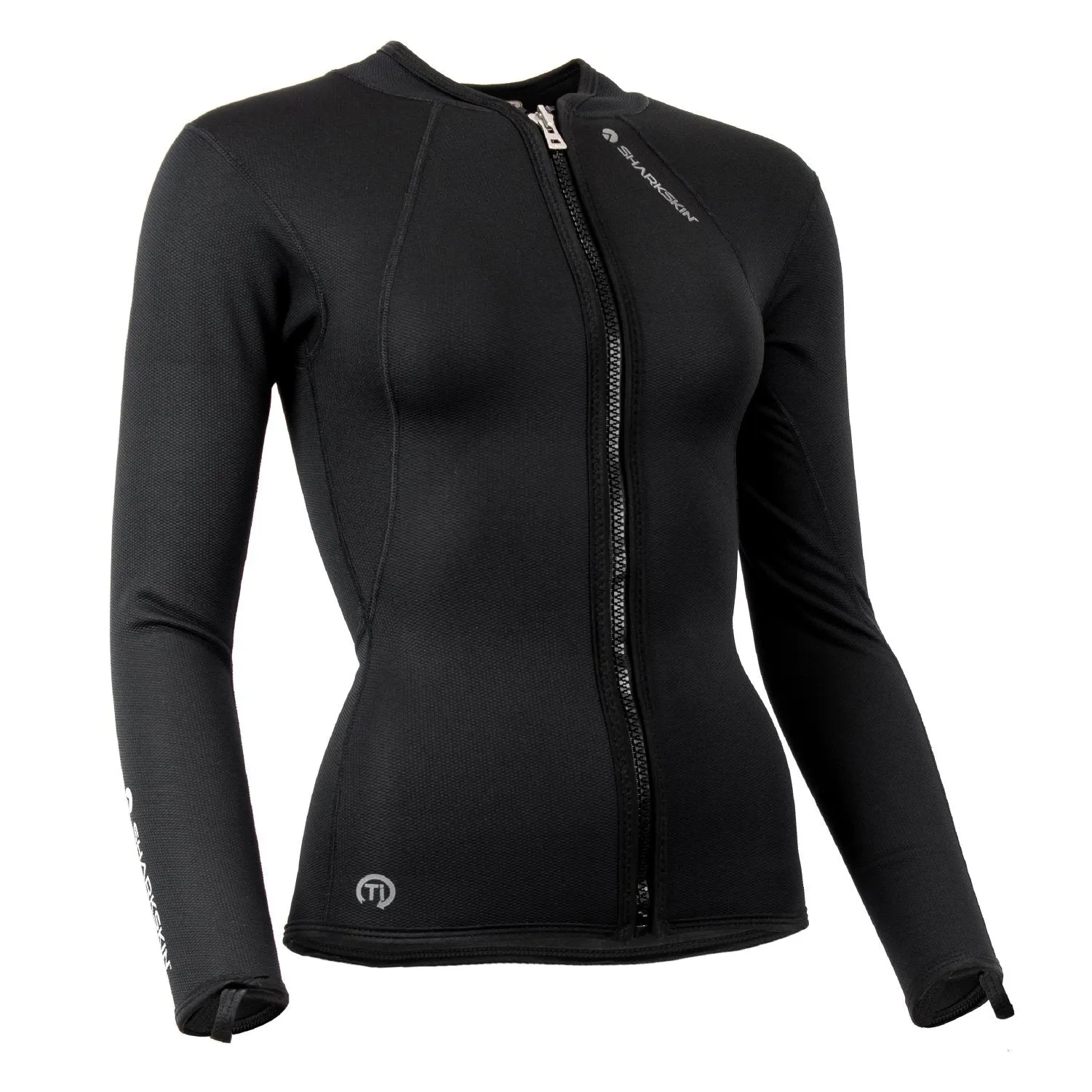 Sharkskin Titanium Chillproof Top Full Zip Women's