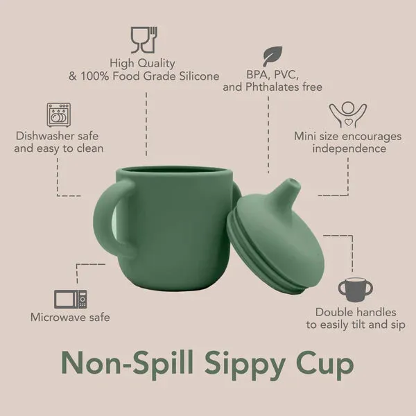 Silicone Non-Spill Sippy 6oz