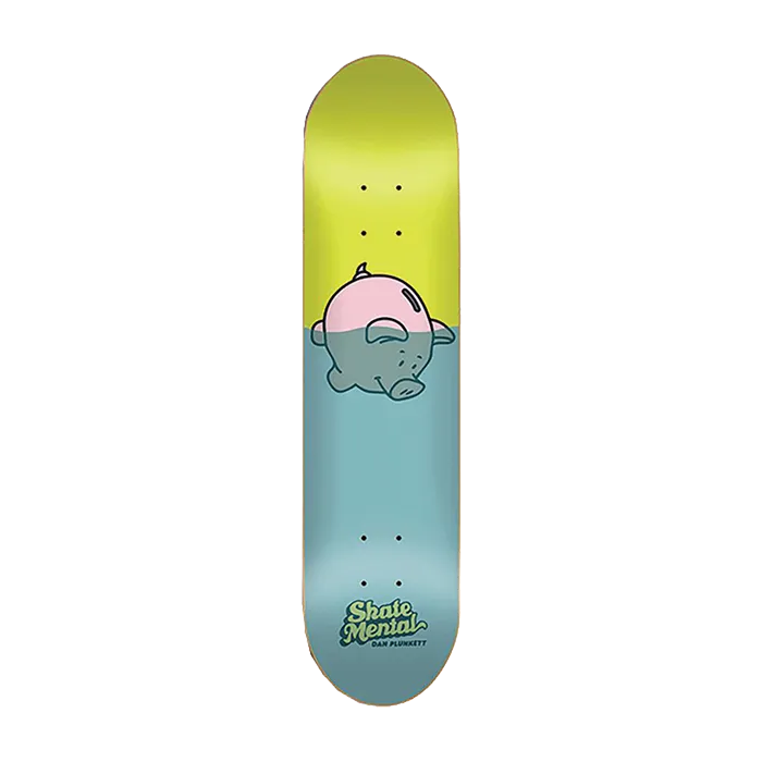 SKATE MENTAL PLUNKETT INFLATION SKATEBOARD DECK-8.25